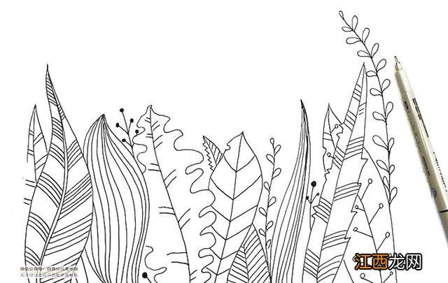 儿童画一家人 画一家人