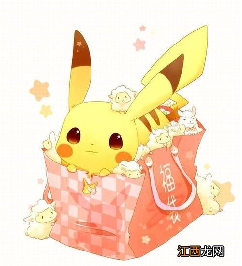 皮卡丘简笔画 宝可梦简笔画