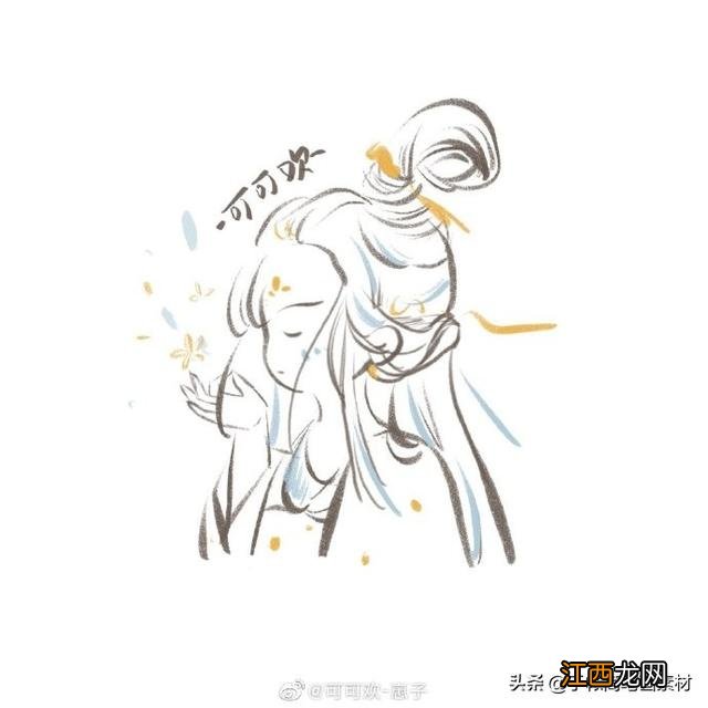 小仙女简笔画彩色 小仙女简笔画