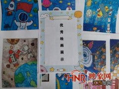 我的航天梦绘画作品创意说明 我的航天梦绘画