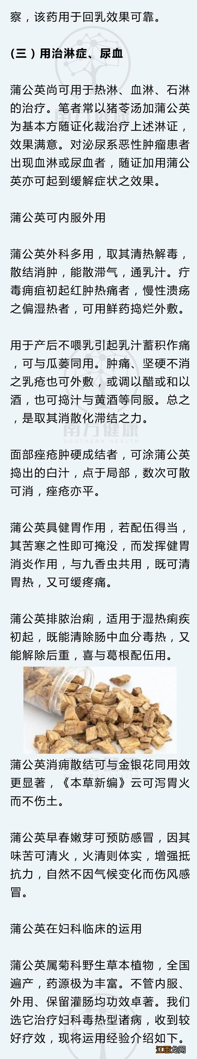 桑叶降糖的作用 蒲公英能治什么