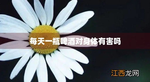 怎么判断自己有没有酒瘾 每天一瓶啤酒对身体有害吗