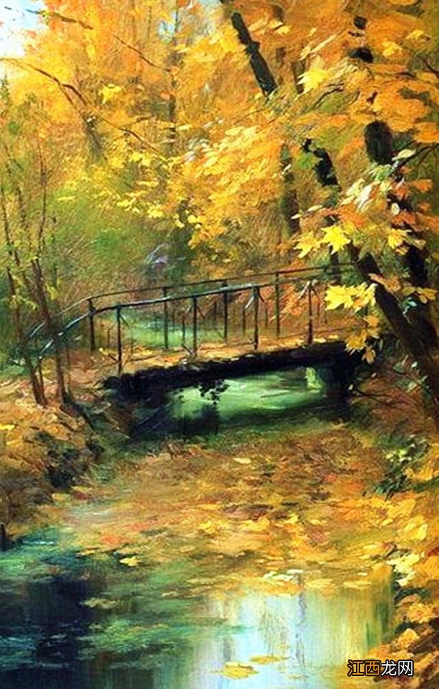 农村自然风景 乡村田园风景画