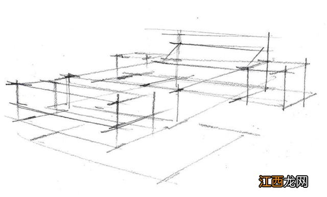 建筑平面图床的画法 床的画法