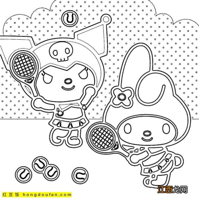 美乐蒂简笔画菲梦少女 美乐蒂简笔画