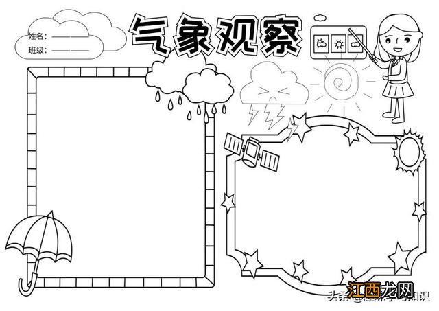 走进大自然手抄报资料 走进大自然手抄报