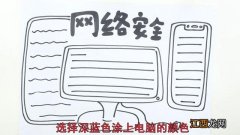 网络安全手抄报简单漂亮内容 网络安全手抄报简单漂亮