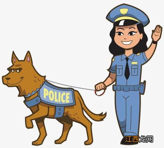 警察的简笔画怎么画 涂色 警察的简笔画