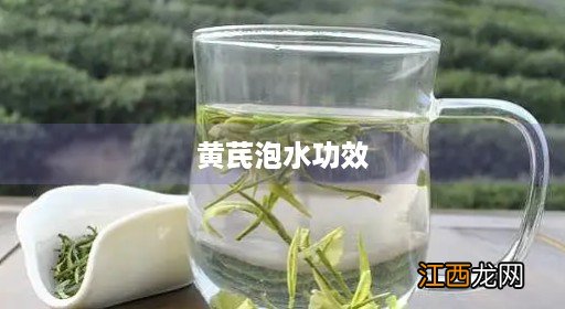 黄芪泡水功效与主治 黄芪泡水功效