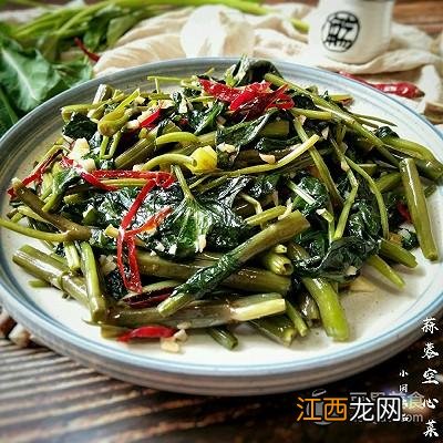 蒜泥空心菜的做法叶子要么 蒜泥空心菜的做法