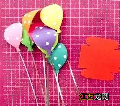 折纸气球小兔子 折纸气球