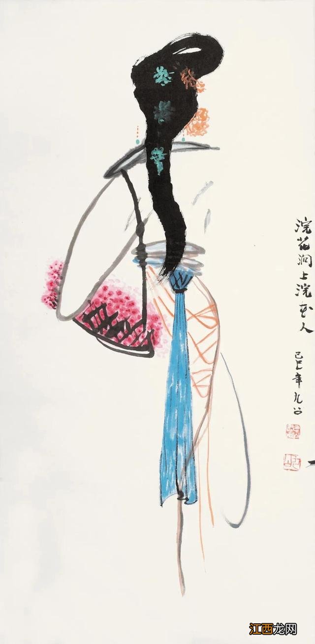 简笔人物画 画家简笔画