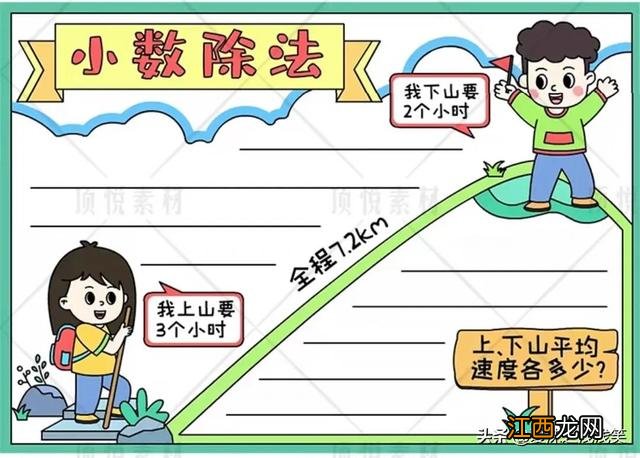 生活中的数学手抄报内容二年级 生活中的数学手抄报内容