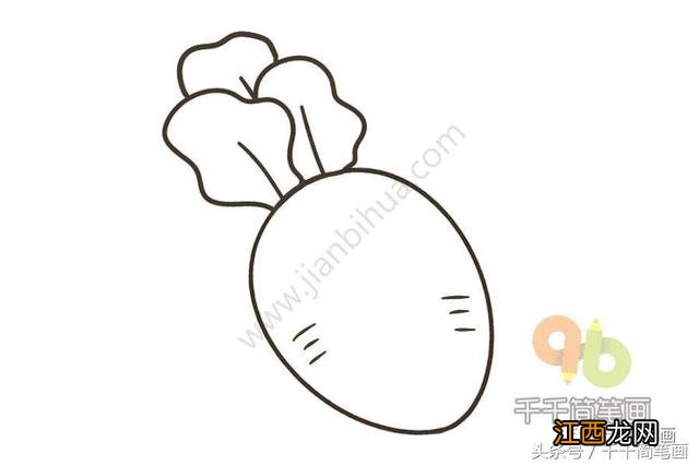 简笔画10个水果香蕉 简笔画10个水果