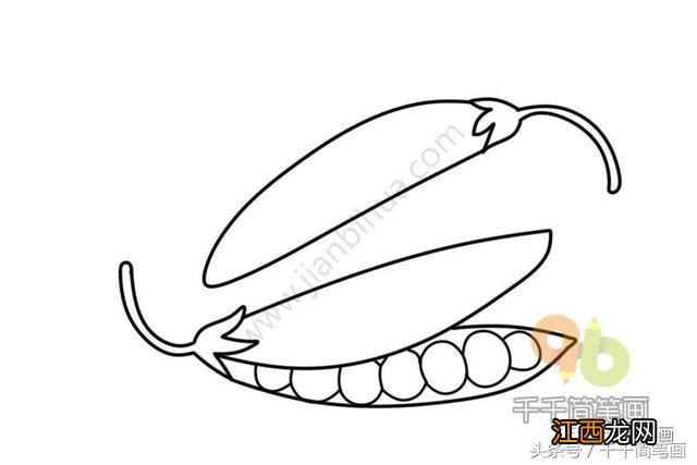 简笔画10个水果香蕉 简笔画10个水果