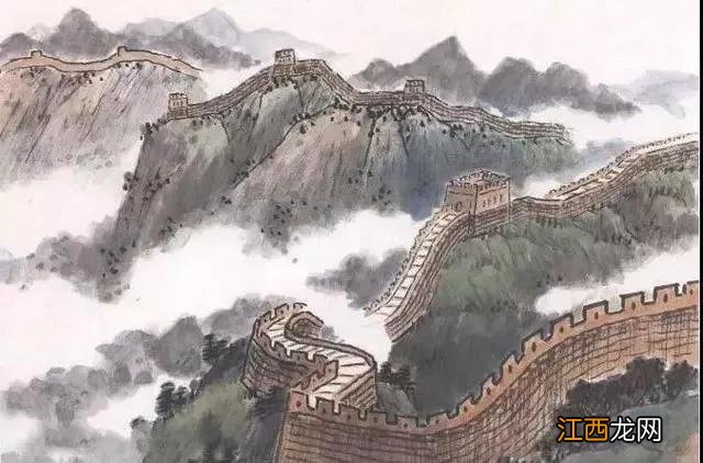 万里长城的画法 长城的画法