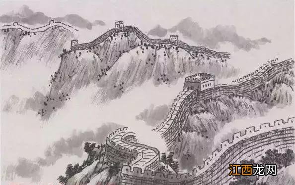 万里长城的画法 长城的画法