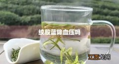 绞股蓝有降压作用吗 绞股蓝降血压吗