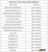 2023贵阳市考研报考点有哪些学校 2023贵阳市考研报考点有哪些