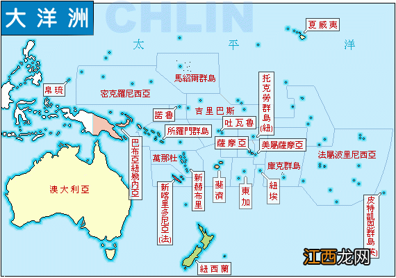 大洋洲英文音标 大洋洲英文