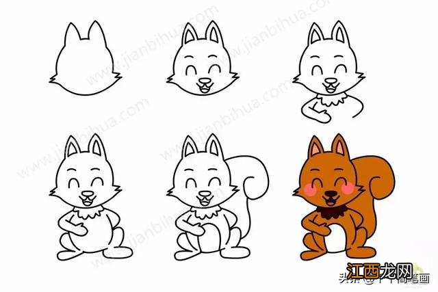 土拨鼠简笔画可爱 土拨鼠简笔画