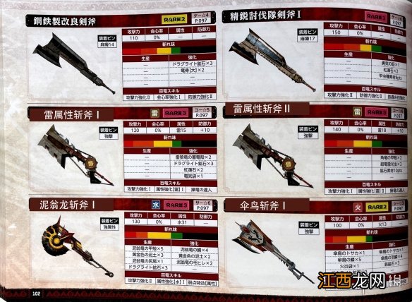 怪物猎人崛起武器派生图览攻略 怪物猎人崛起武器派生图览