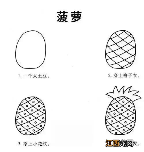 画水果的简笔画 简单 画水果的简笔画