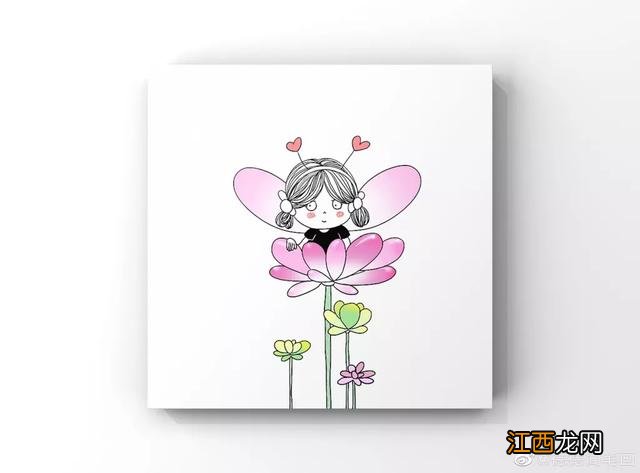 呆萌可爱小女孩简笔画 可爱小女孩简笔画