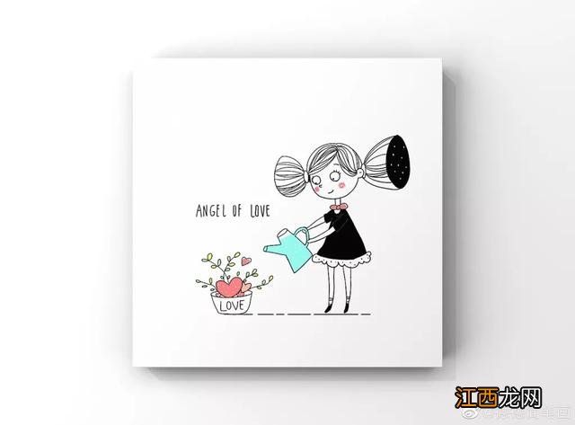 呆萌可爱小女孩简笔画 可爱小女孩简笔画