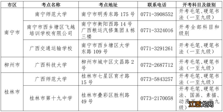 2023年上半年广西书画等级考试报考公告