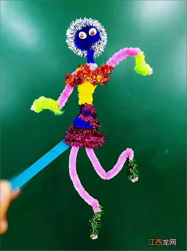 扭扭棒做手工恐龙 扭扭棒做手工