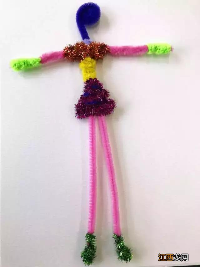 扭扭棒做手工恐龙 扭扭棒做手工