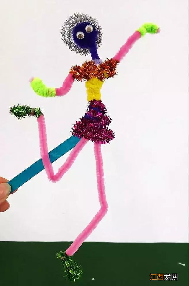 扭扭棒做手工恐龙 扭扭棒做手工