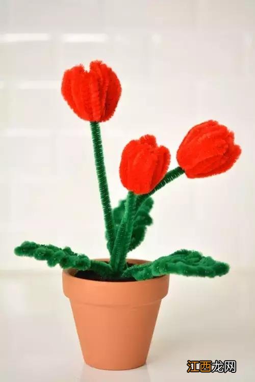 扭扭棒做手工恐龙 扭扭棒做手工