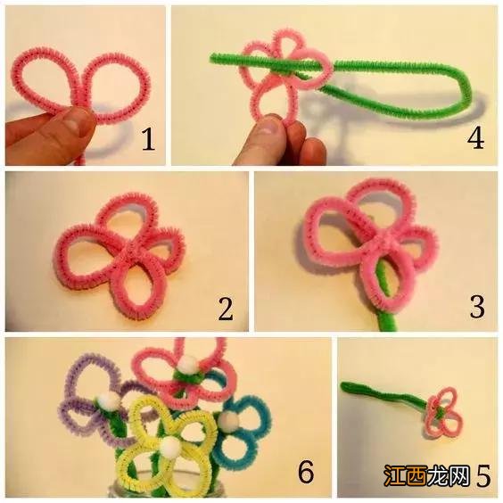 扭扭棒做手工恐龙 扭扭棒做手工