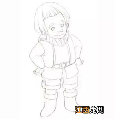 画白雪公主和七个小矮人 画白雪公主