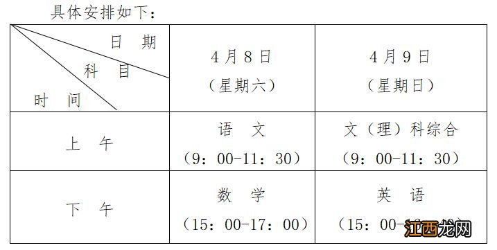 贵州省2023年普通高等学校招生适应性测试即将开始