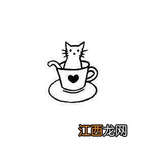 小猫简笔画图片大全 彩色 可爱 卡通版 小猫简笔画图片大全