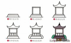 亭子的简笔画 简单 亭子的简笔画