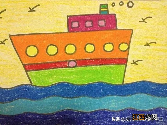 幼儿园图画作品 幼儿园图画