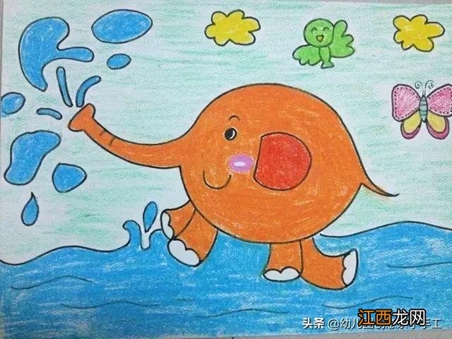 幼儿园图画作品 幼儿园图画