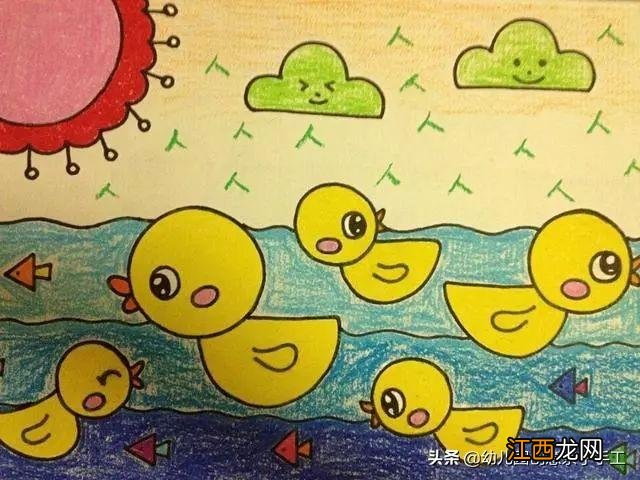 幼儿园图画作品 幼儿园图画