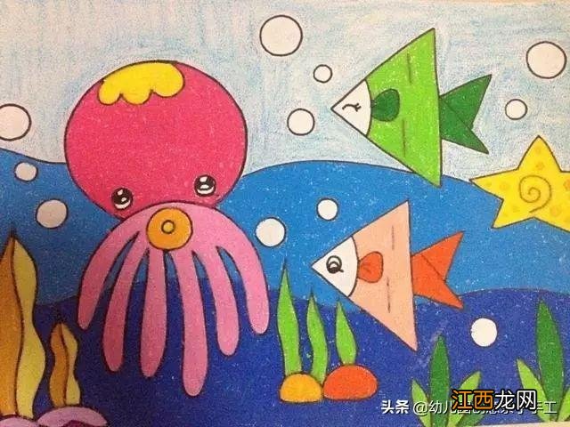 幼儿园图画作品 幼儿园图画