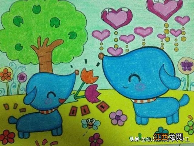 幼儿园图画作品 幼儿园图画