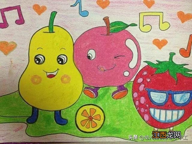 幼儿园图画作品 幼儿园图画