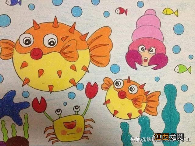 幼儿园图画作品 幼儿园图画