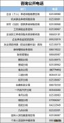 长春社会保险咨询电话一览 长春社会保险查询电话