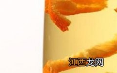 桔子皮泡水喝的功效与作用 桔子皮泡水喝有什么用处