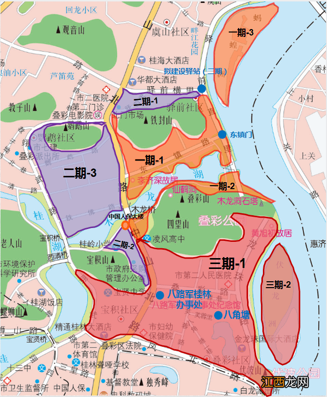 桂林宋城千古情景区 2022桂林古宋城历史文化街区图