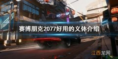 赛博朋克2077哪个义体好用 赛博朋克2077有哪些好用的义体